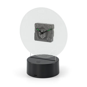 LED Light Methacrylate Clock